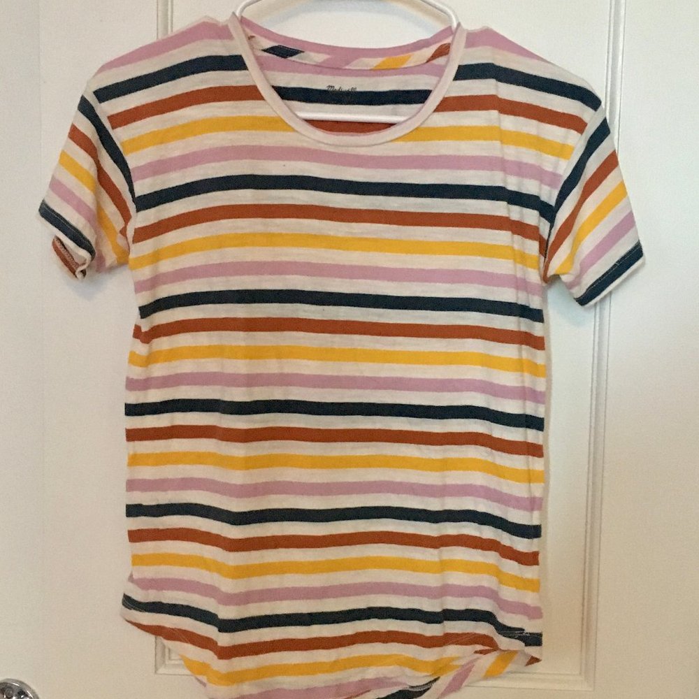 madewell striped tee